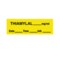 Nevs Tape, Thiamylal 1/2" x 500" Yellow w/Black SANT-55 - alternate 1
